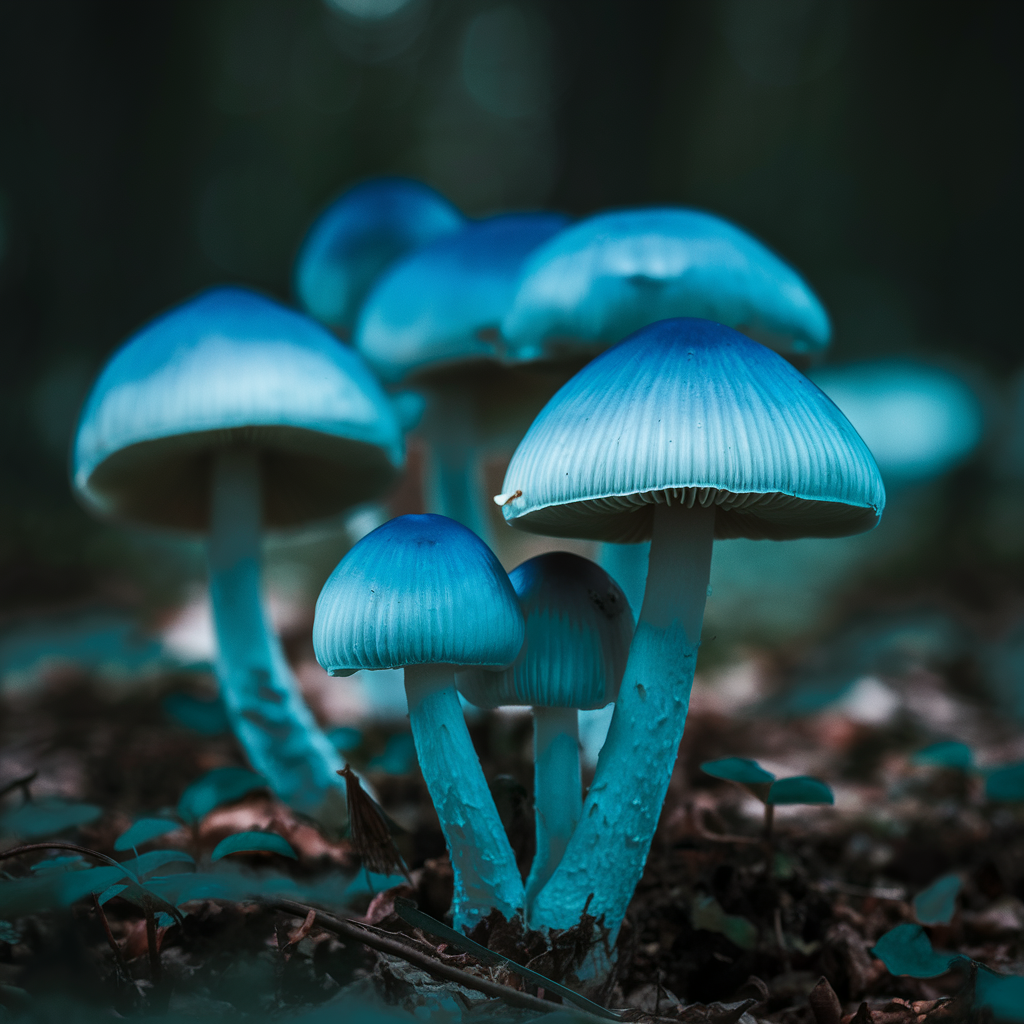 A detailed shot of a Psilocybe cubensis mushroom cap